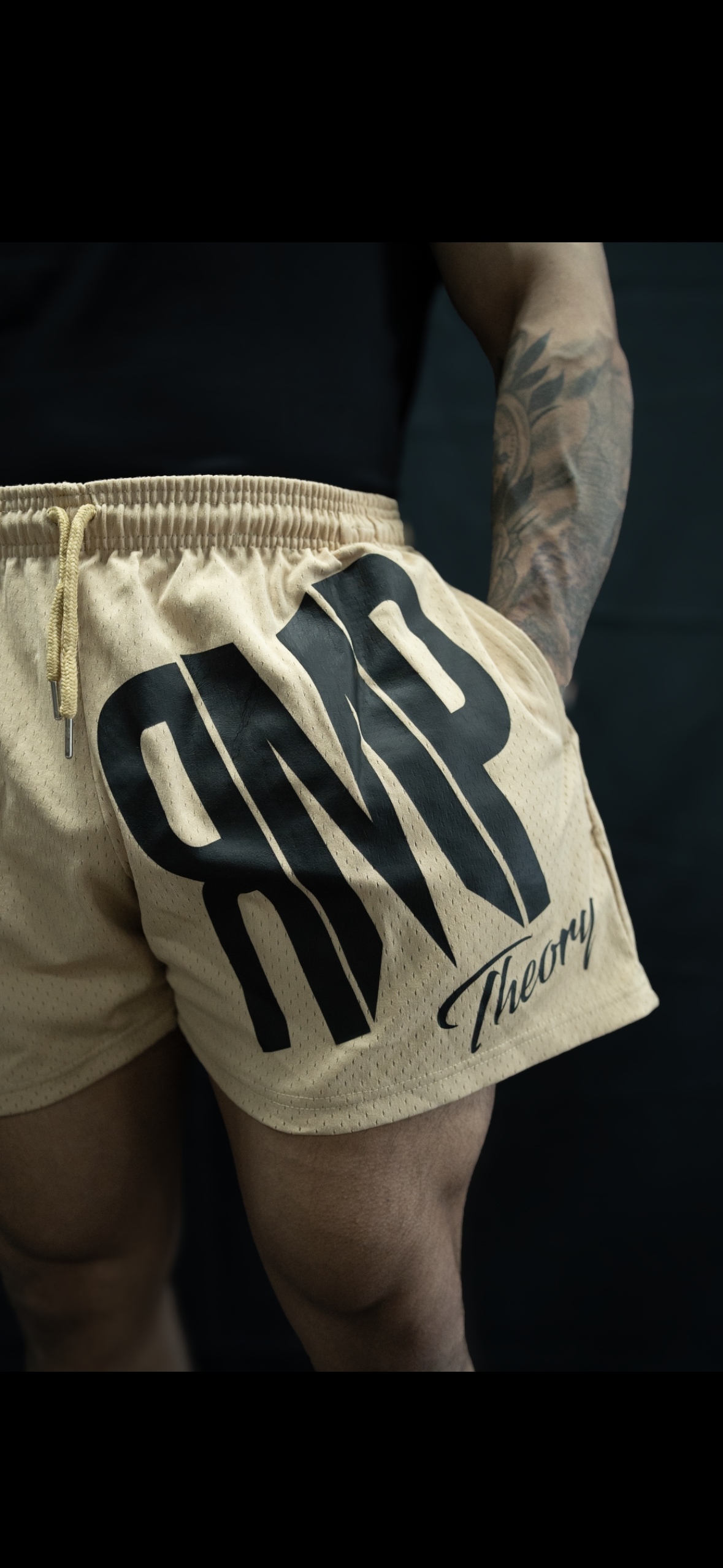 RMP Leg Day Shorts (Tan)